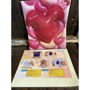 6 Sheets Puff Vinyl Heat Transfer 12'' x 10'' Pastel 3D Puff HTV Iron On Vinyl